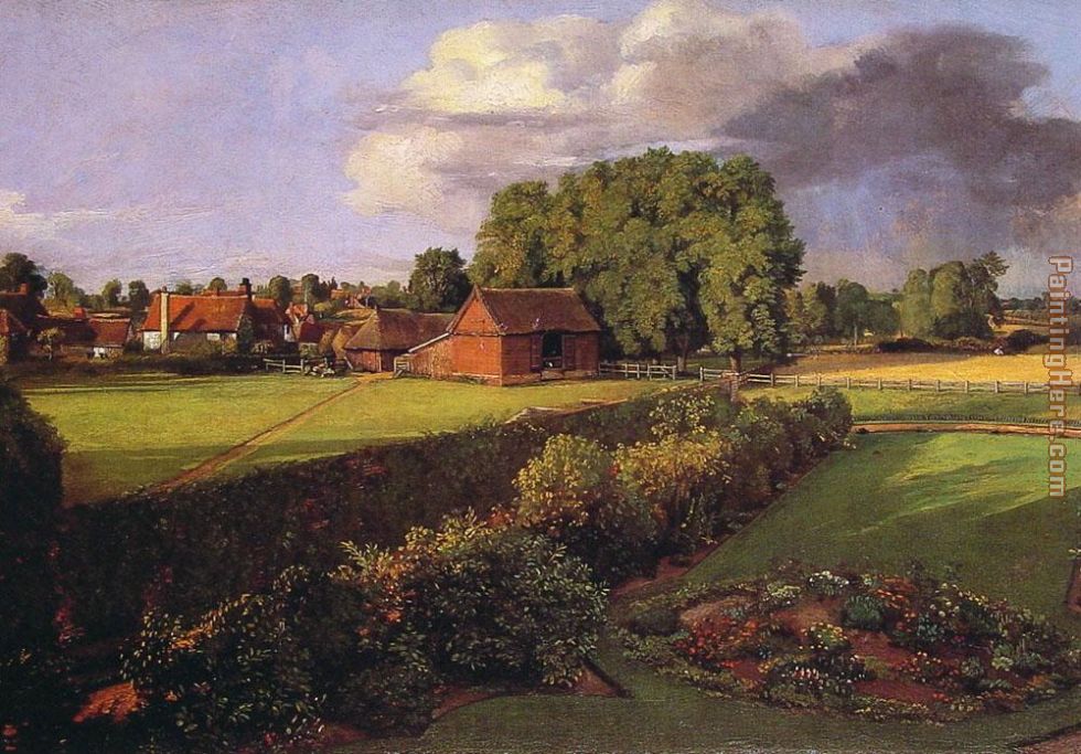 Golding Constable's Flower Garden painting - John Constable Golding Constable's Flower Garden art painting
